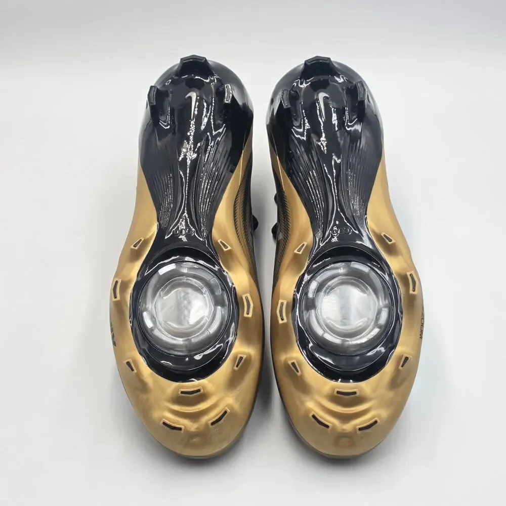 Nike Vapor Pro 1 Men's Size 10.5 Football Cleats FB3298-003 Black Gold New